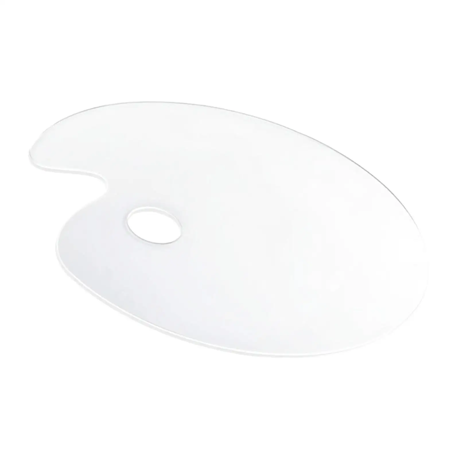 لوحة مكياج أكريليك شفافة، صينية خلط محمولة، أداة تجميل احترافية لفناني مكياج مستحضرات التجميل #6