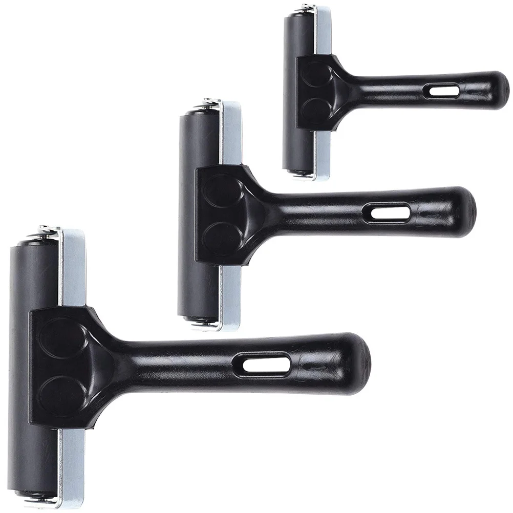 3 قطعة بكرات الرسم الماس بكرات مطاطية مقاومة للاهتراء متعددة الاستخدام الطباعة الحبر فرك أداة الحرف المنزلية المدمجة