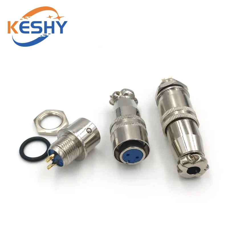 Xs8 xs9 xs10 xs12 conector de aviação circular conector rápido 2p 3p 4p 5p 6p banhado a ouro contato macho e fêmea tomada