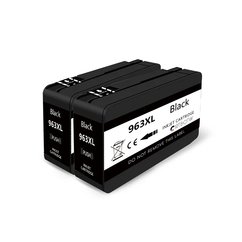 

CRTBOTW 963XL Ink Cartridge For HP 963 XL HP963 Compatible OfficeJet Pro 9010 9012 9013 9014 9015 9019 9020 9022 9025 Printer