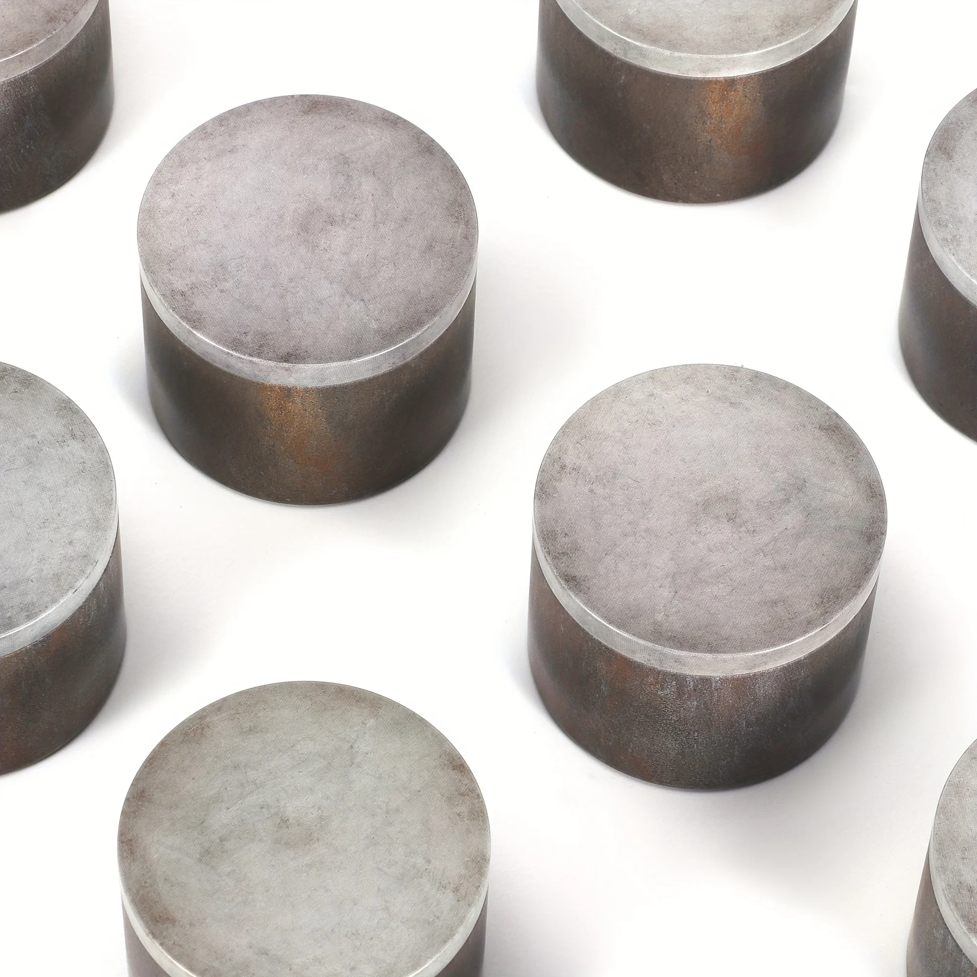 12/24pcs in a box of vintage 4/8oz tin cans with lids for candle, candy, and craft storage
