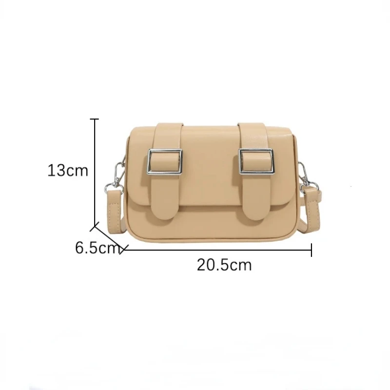 New High Quality Women's One Shoulder Crossbody Bag Casual Small Square Bag Multiple Colors Girl Daily Outing Messenger Bag