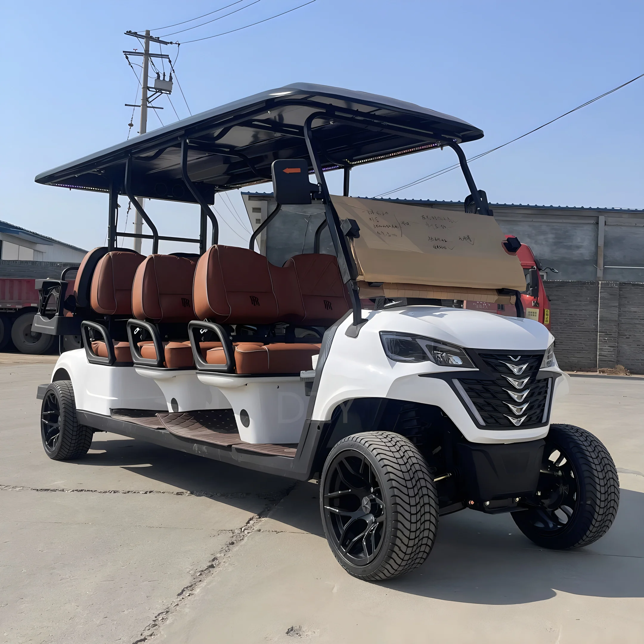 2026 Chinese New Export to Europe and America High Quality Fashion Popular 4-seater eletric cart Club Car Electric Golf Cart