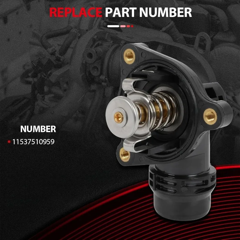 

11537510959 Корпус термостата охлаждающей жидкости двигателя, замена для BMW 120i, 320i, X1, 12-13, 12-15