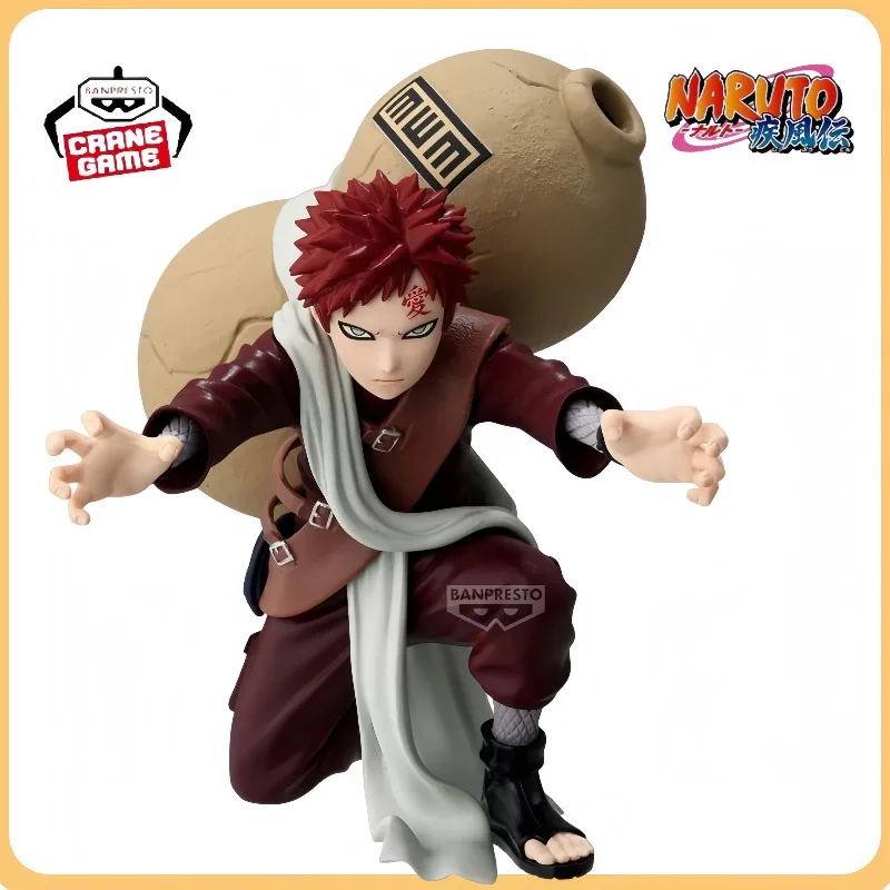 

100%Original Bandai Prepainted BANPRESTO Shaking Stars Naruto Gaara II Anime Character Model Figure Boy Toy