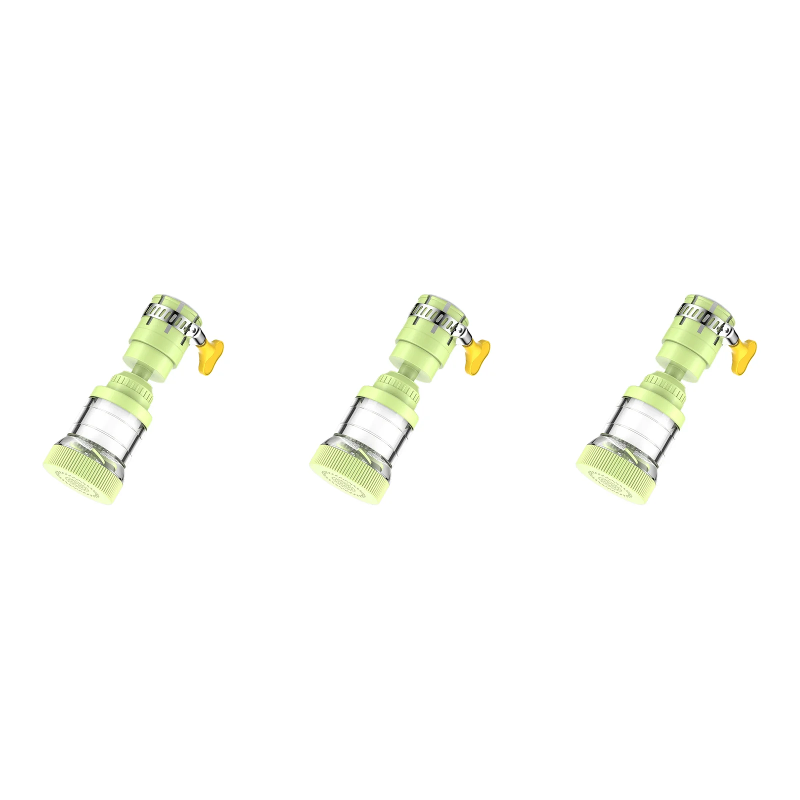 3pcs Faucet Water Filter For Immediate Purification Remove & Heavy Metals Kitchen Foamer Shower Rotary Water Filter