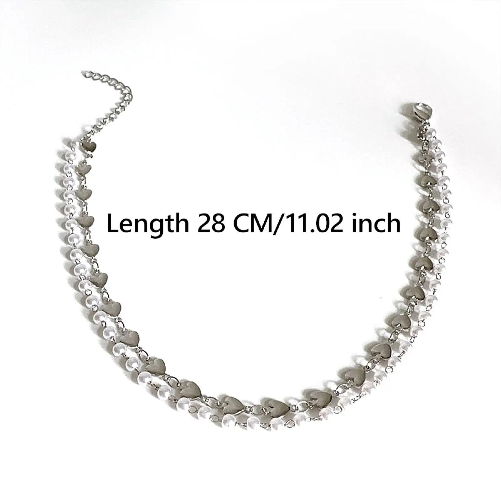 5xShoe Charms Chain Shoelaces Chains Charm Adults DIY Jewelry Decoration for Engagement Summer Anniversary Birthday