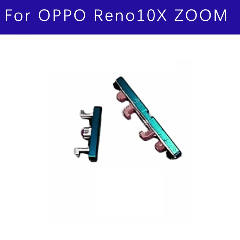 Power On/Off Side Button For OPPO Reno 10x Zoom Volume Up/Down Side Button Power Volume Side Keypads Flex Cable Repair Parts