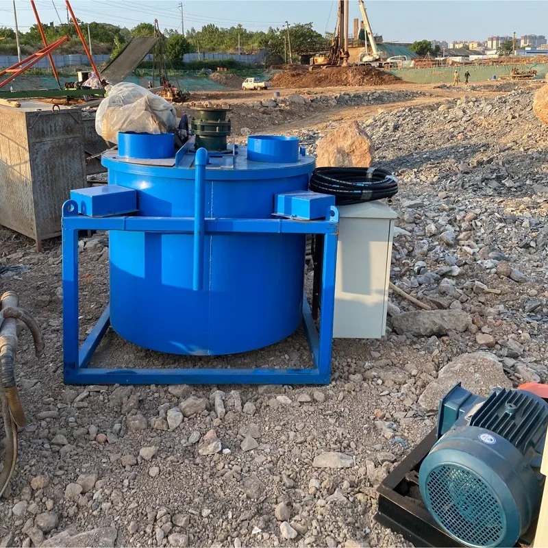 Jet Grouting Drill Rig High Pressure Jet Pump System for Soil Mixing Pile Ground Anchor Railway Bridge Work