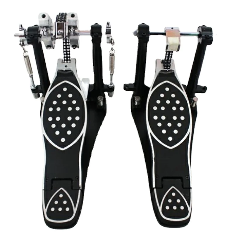 Drum Set Electric Drums Double Treading Hammer Pedal Double Chain CAM Double Pedal Hammers Professional Percussion Accessories