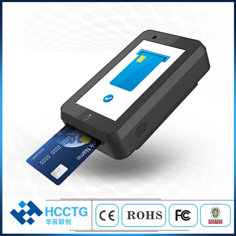 Imagem -04 - Terminal de Pagamento Certificado Softpos-pci para Máquinas de Venda Automática Táxis e Ônibus Vendas sem Pintura Emv l1 l2 Novo