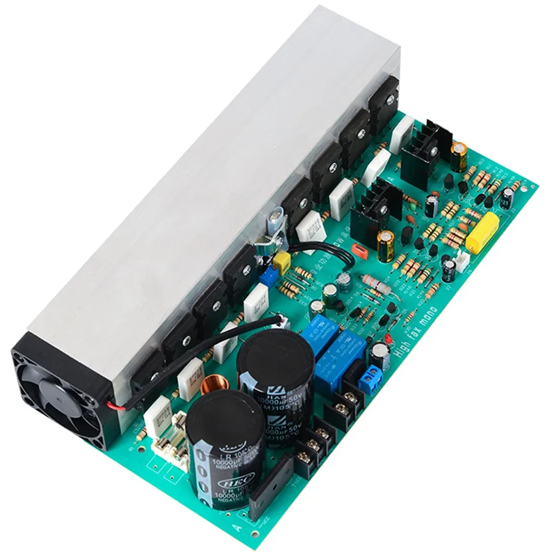 DX-800A Digital Amplifier Board 800W Mono High Power Professional 2SA1943 2SC5200 Finished Amplifier Board-Right&L47R