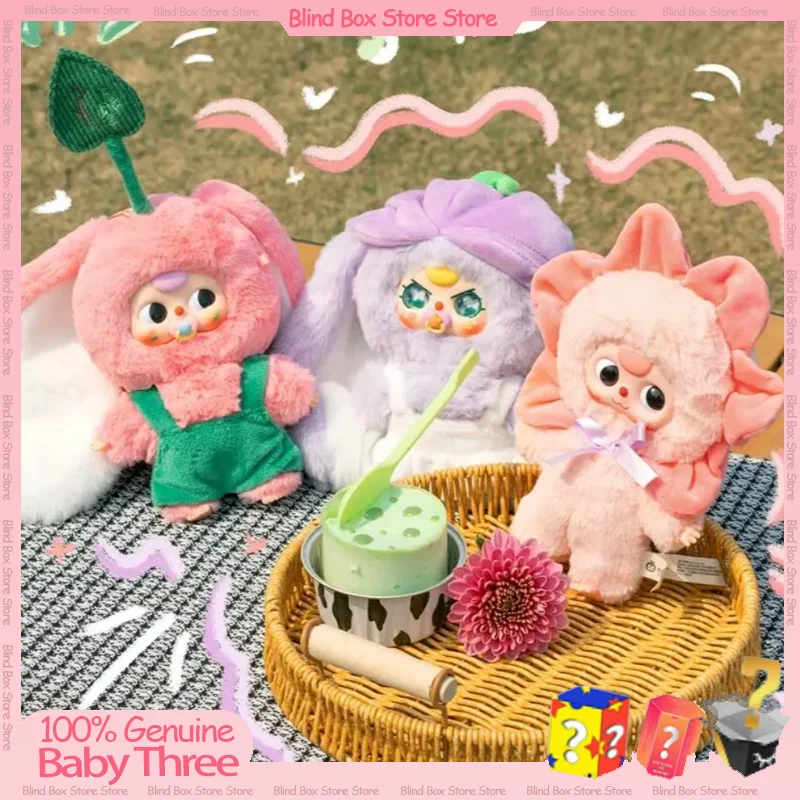 

new Baby Three Where is Spring Series Blind Box Action Figure Cute Vinyl Doll Deco Child Christmas Birthday girl Gifts Genuine