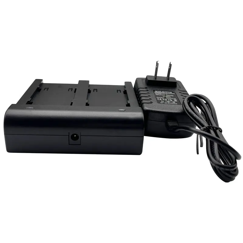 أسود جديد BC-30D شاحن مزدوج ل تريمبل 5700 5800 R8 R7 R6 GNSS GPS 54344 TSC1 جهاز استقبال GPS محطة شحن البطارية