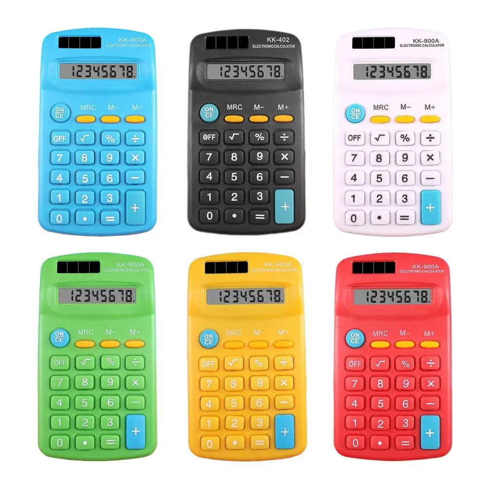 

Mini Pocket Calculator Portable Calculator Multifunctional Scientific Computing Home Office Calculator For Kid Primary School