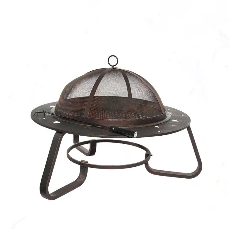 

Furnace Charcoal Baking Stove Multifunctional Household Heater Garden Outdoor Stove Charcoal Fire BBQ