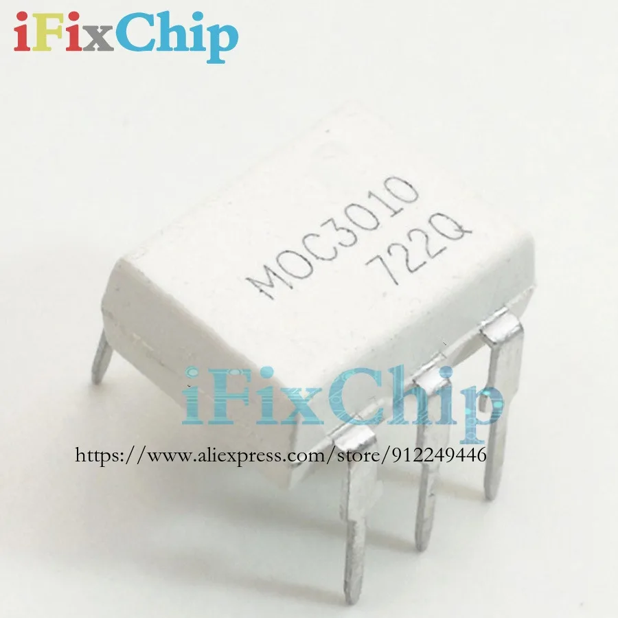 10 Uds MOC3010 3010 DIP-6 nuevo