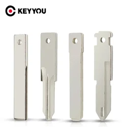 KEYYOU For Renault Trafic Vivaro Primastar Movano Dacia For Peugeot Car Key Blade HU83 VAC102 NE73 VA2 Uncut Key Blade Blank