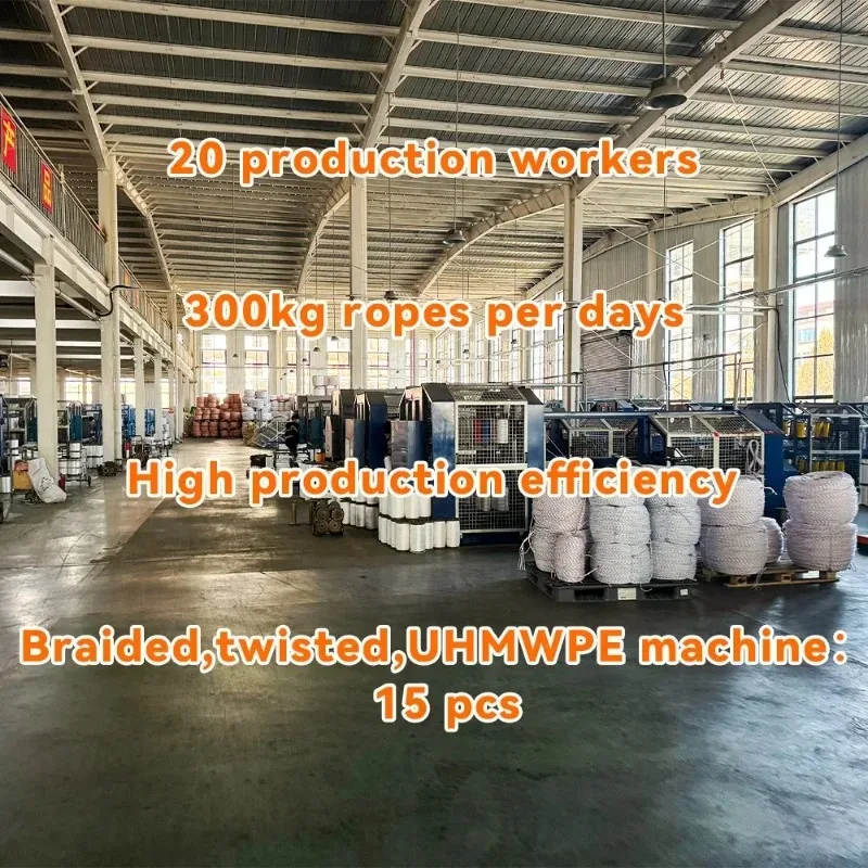 

12mm Marine Ship Winch Line 12 Strand Braided Uhmwpe Mooring Rope