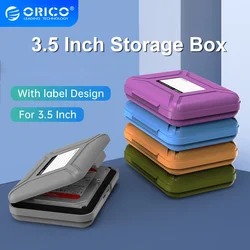 ORICO 3.5 Inch Hộp Bảo Vệ Với Nhãn Chống Sốc/Lưu Trữ HDD Kèm Cover Chống Thấm Nước Và Chống Tĩnh Điện dùng Cho HDD