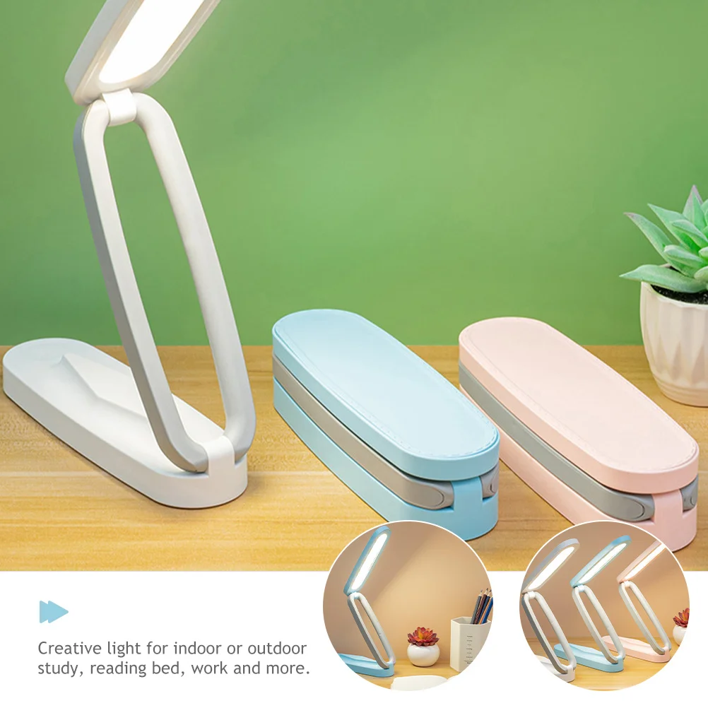 

Portable LED Desk Lamp Foldable Night Light 3 Brightness Modes Eye Protection Rechargeable Creative Indoor Outdoor Reading Bed