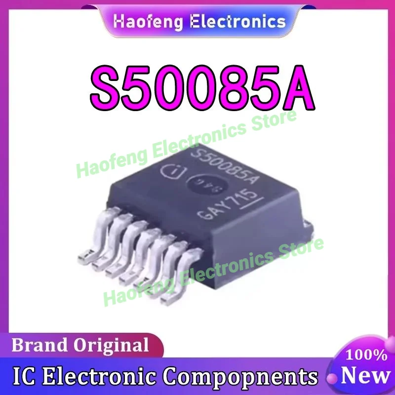 10PCS BTS50085-1TMA BTS50085 MARKING S50085A BTS50085A TO-263-7 Transistor Auto Parts Performance Chip ECU Engine ESP Repair