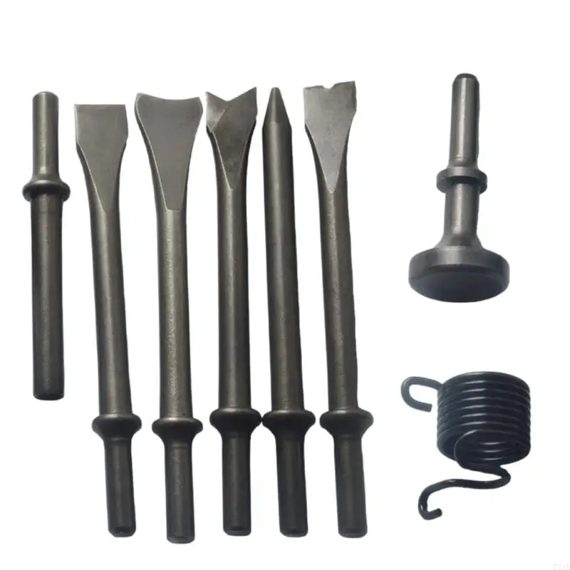 77JA Bits Definir bits cinzel pneumático Bits cinzel air bits ar punk bits lasking definido o ar reparo