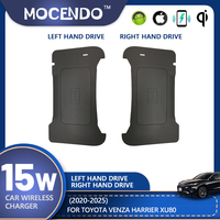 For Toyota Harrier 2020–2025 wireless charger for car accesorios para auto fit xiaomi,iphone phone car charger fast charging