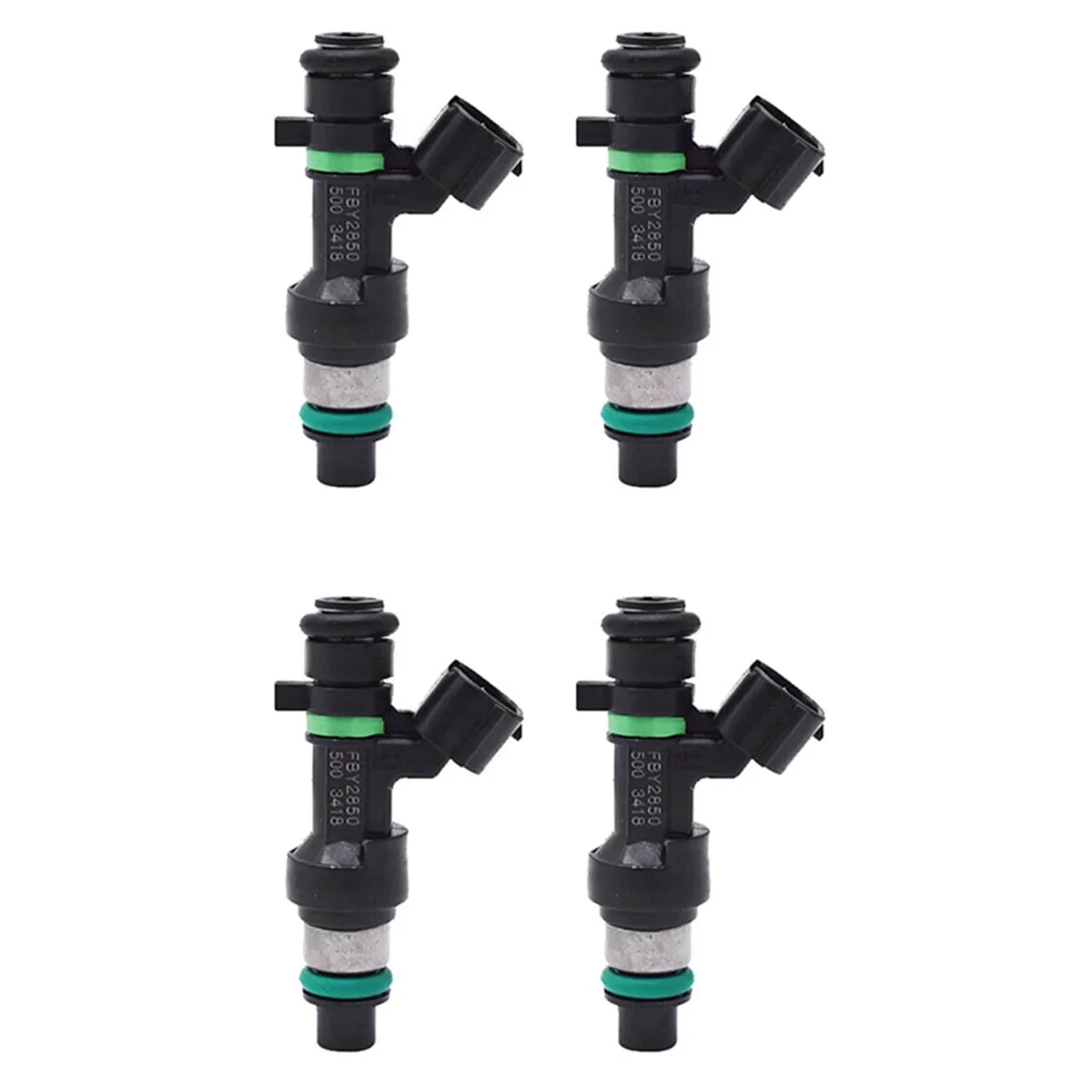 For Nissan Cube Sentra Versa 2008-2014 4Pcs Fuel Injectors OE 16600-EN200 FBY2850 Engine Fuel Injector Accessories