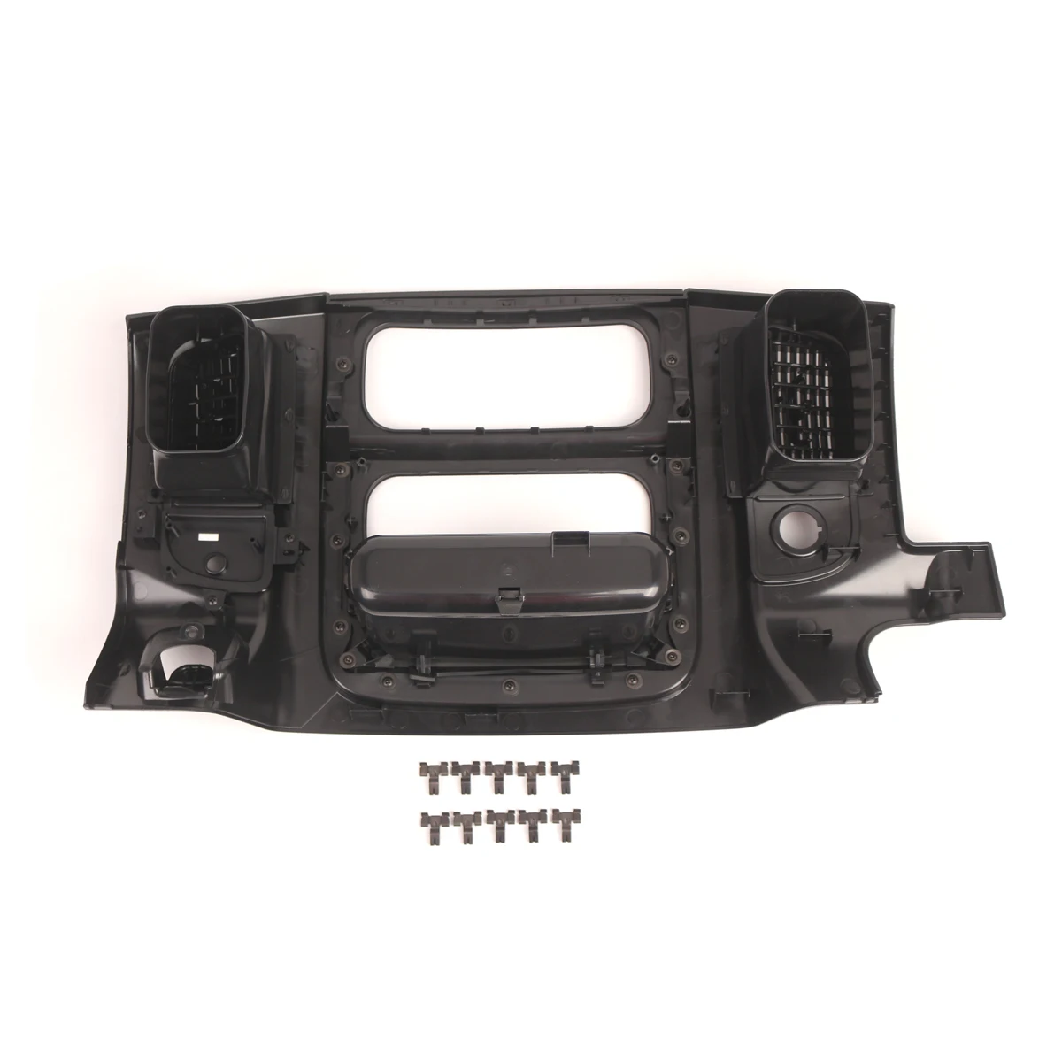 

For Dodge RAM 2500 3500 2003-2005 Radio Bezel Climate Trim Panel Dashboard Center Air Vent Outlet With Airbag light Switch Hole