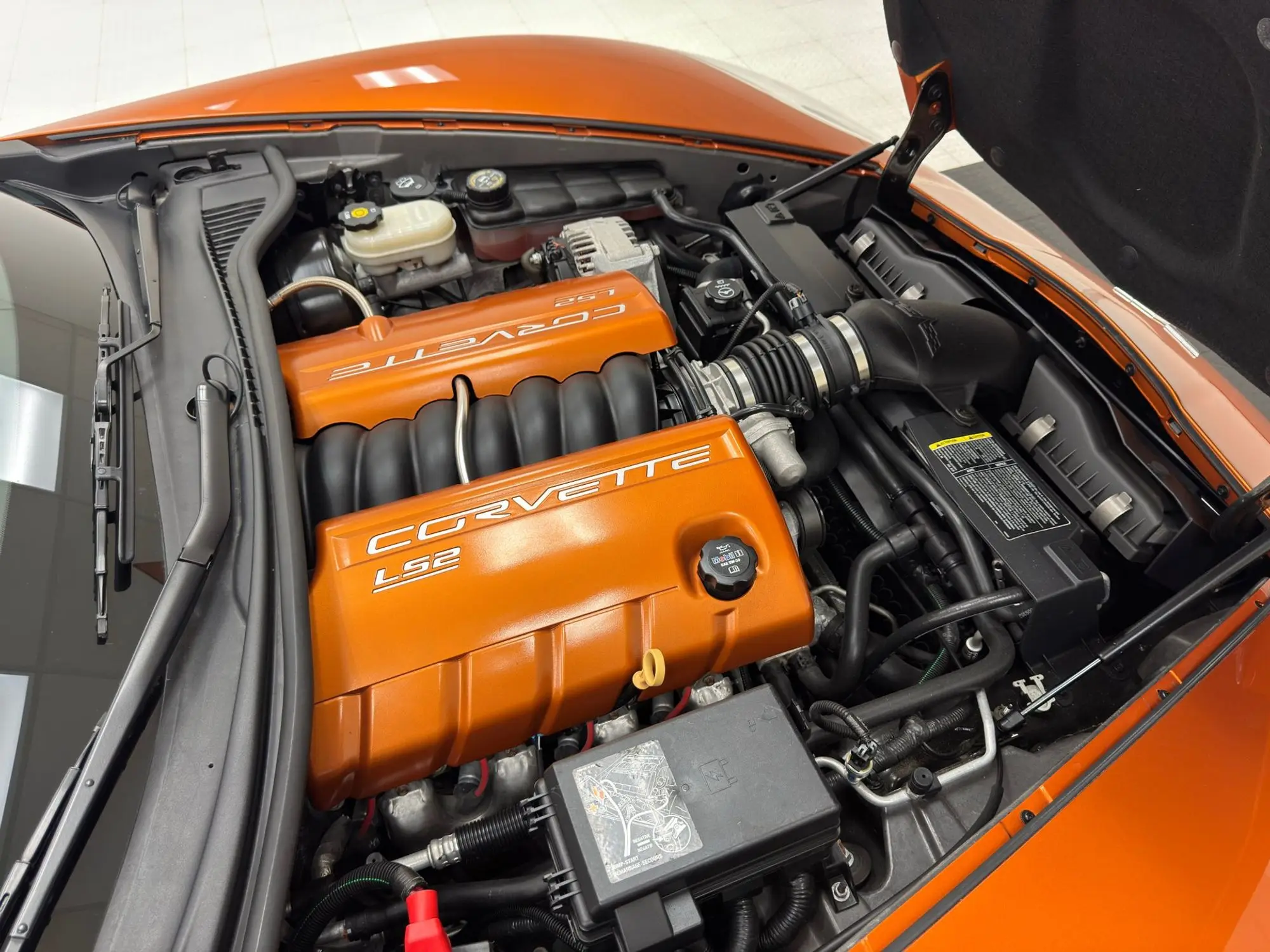 

387MM Front Hood Damper for 2004-2013 Chevrolet Corvette C6 Coupe/Convertible Bonnet Gas Struts Lift Support Shock Piston Rods