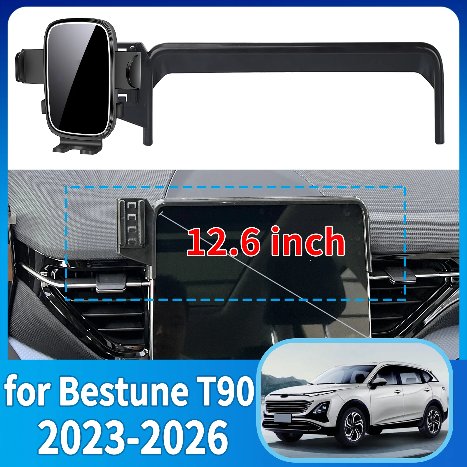 

fit for Bestune T90 2023 2024 2025 2026 Phone Holder, Dashboard Screen Mount Bracket Easy Installation​​ Car accessoires