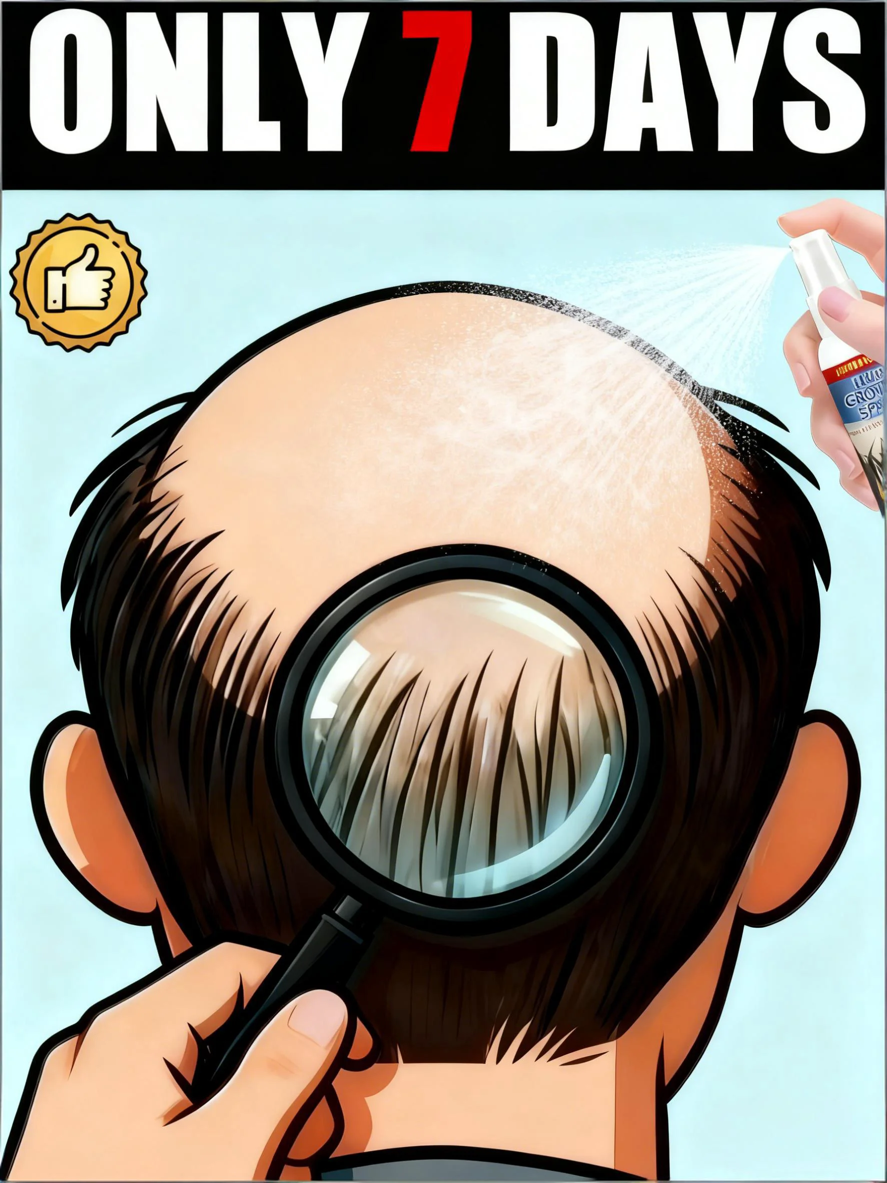 

Спрей для роста и десификации волос, натуральная растительная эссенция, против выпадения волос и омоложения фолликулов для волос.