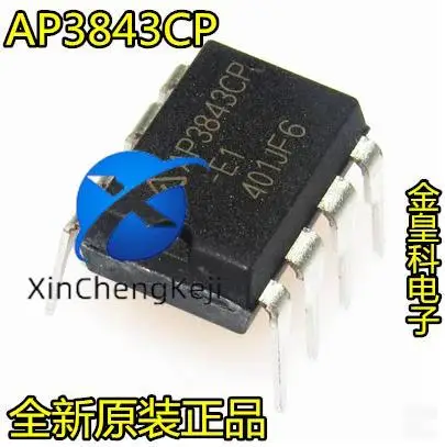 

30 шт. оригинальный новый AP3843 AP3843CP-E1 ШИМ-контроллер текущего режима DIP-8