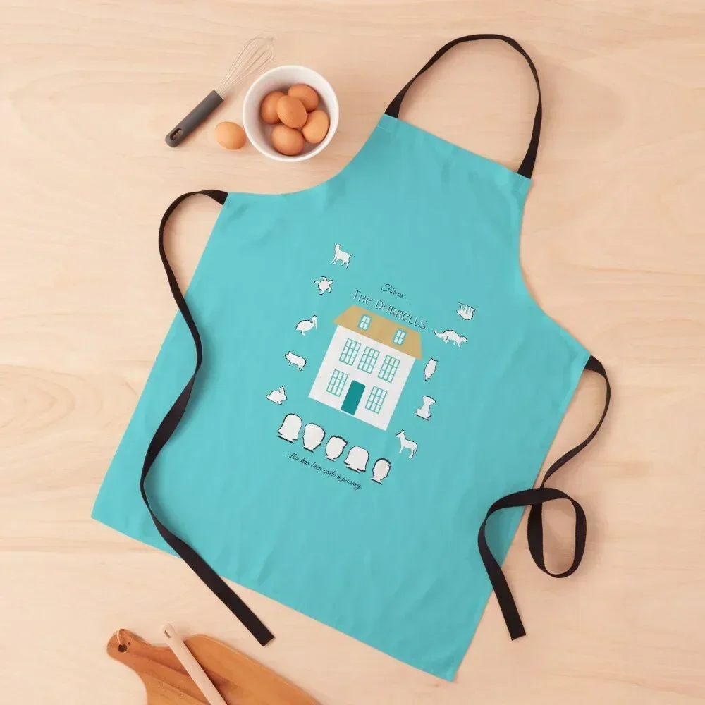 

The Durrells Silhouette (Updated) Apron Kitchen Things Men's Kitchen professional kitchen Special Accessories Apron