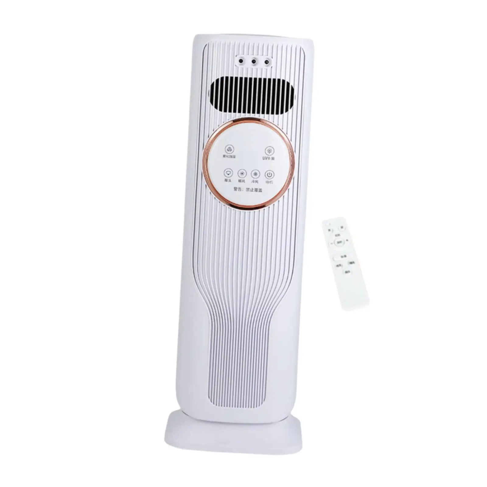 Three Level Ventilation Portable Fan Heater with Water Ice Tank for Home Bedroom Air Conditioning