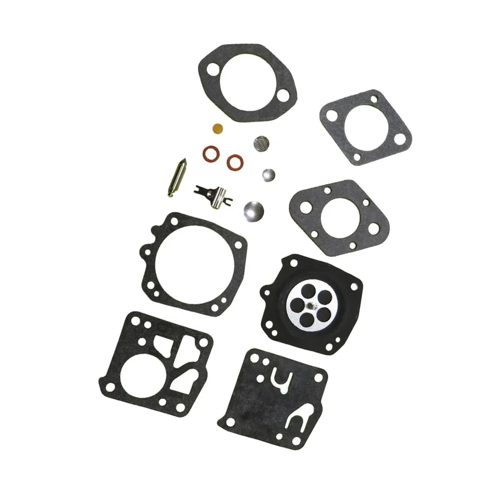 Gasket Set Carburetor Kit Engine Maintenance 15 Pieces Complete Gasket Set Precision Components Improves Fuel Efficiency