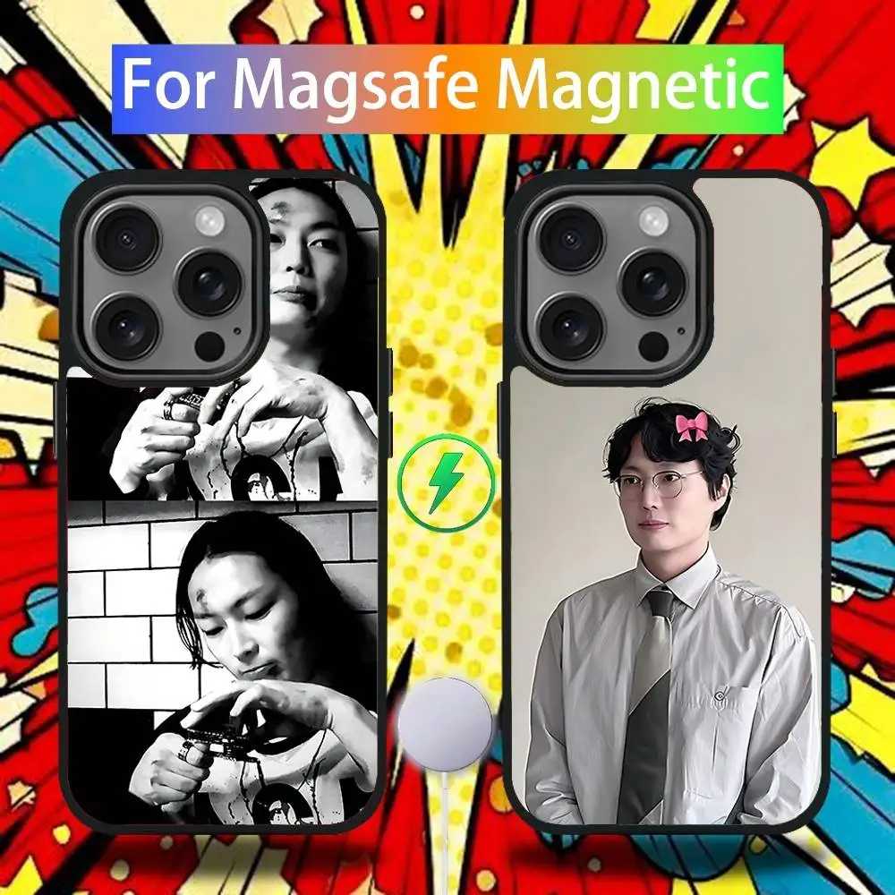 

J-Jaewon Roh J-Jae W-Won Phone Case For iPhone 16,15,14,13,12,11,Pro,Max,Plus,Mini,SE4,E Magnetic Magsafe Wireless Charging