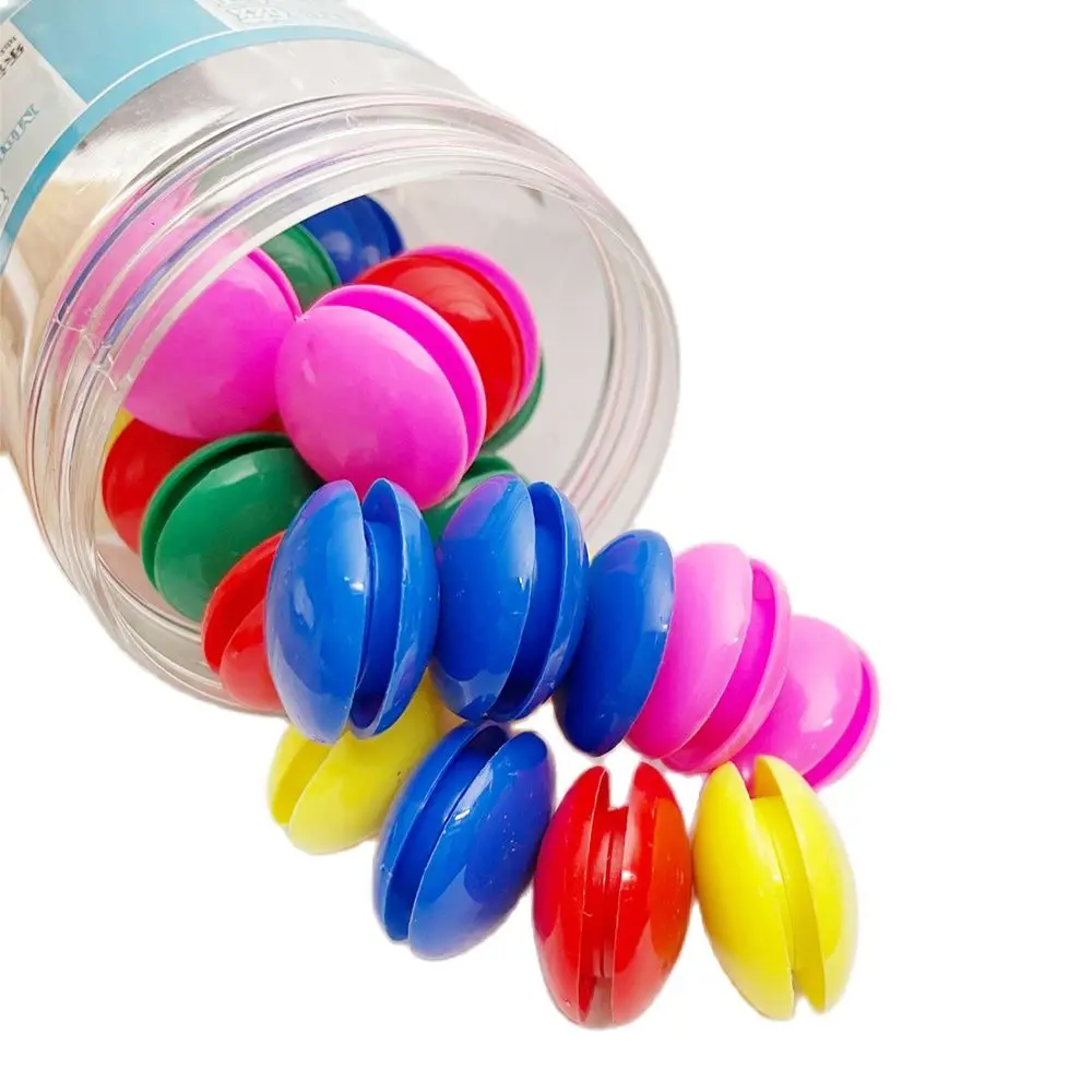 50PCS Mixed Color Smile Face Magnetic Button Fridge Magnetics Dia30mm Whiteboard Magnet Button Magnetic Materials Education Toys