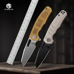 Petrified Fish PFE17 Folding Knife Pocket Knife Folding edc Knife Utility Multi-tool Blade Coltello Camping Cutting Tool