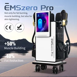 2024 Ultimo EMSzero PRO 6500W EMS Meccanismo di scolpire i muscoli del corpo Costruzione di stimolatore muscolare Pad pelvico Macchina disponibile