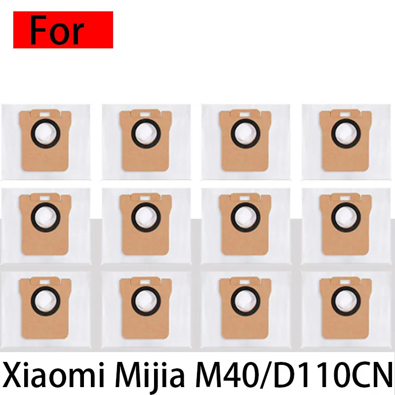 voor Xiaomi Mijia M40 D110CN stofzuiger vervangende onderdelen, rolborstel, randborstel, filter, vod, stofzak,