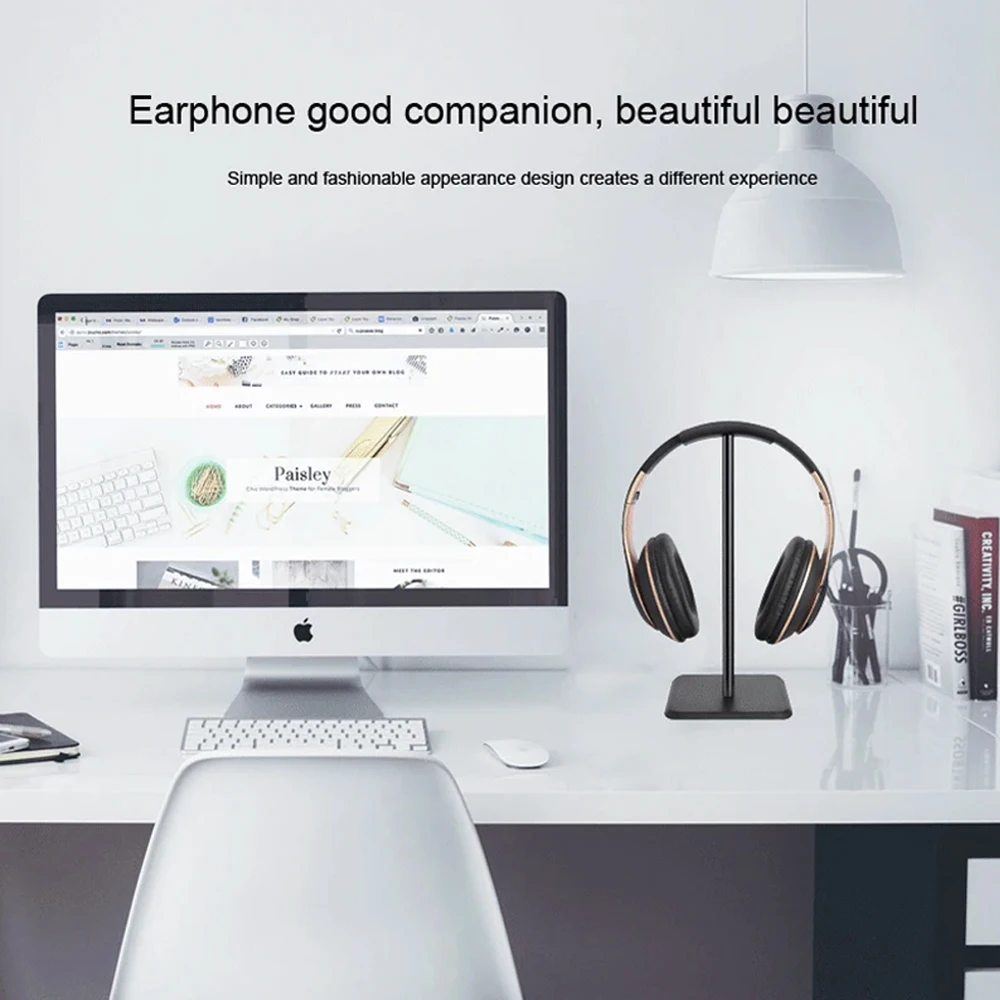 Gelegeerd Aluminium Bluetooth-Compatibel Oortelefoon Hoofdtelefoon Headset Houder Rack Mount Hanger Pc Gaming Mobiele Telefoons Desktop