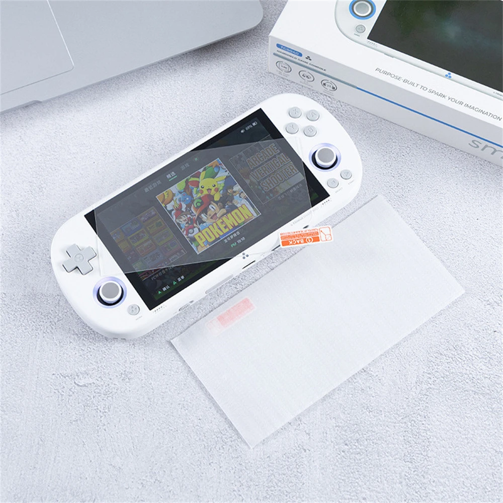 واقي شاشة لجهاز Trimui الذكي للمحترفين للألعاب ، غشاء واقي ، شفاف ، زجاج مقسى