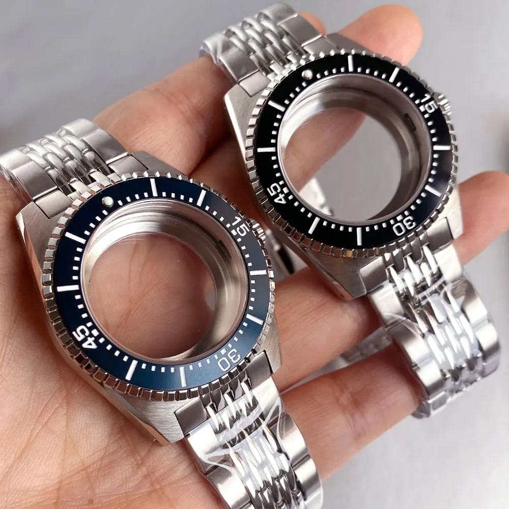 

For 62MAS 20ATM Waterproof Watch 40mm Modified Steel Case Accessories For NH34 NH35 ETA2824 SW200 Replacement Sapphire Crystal