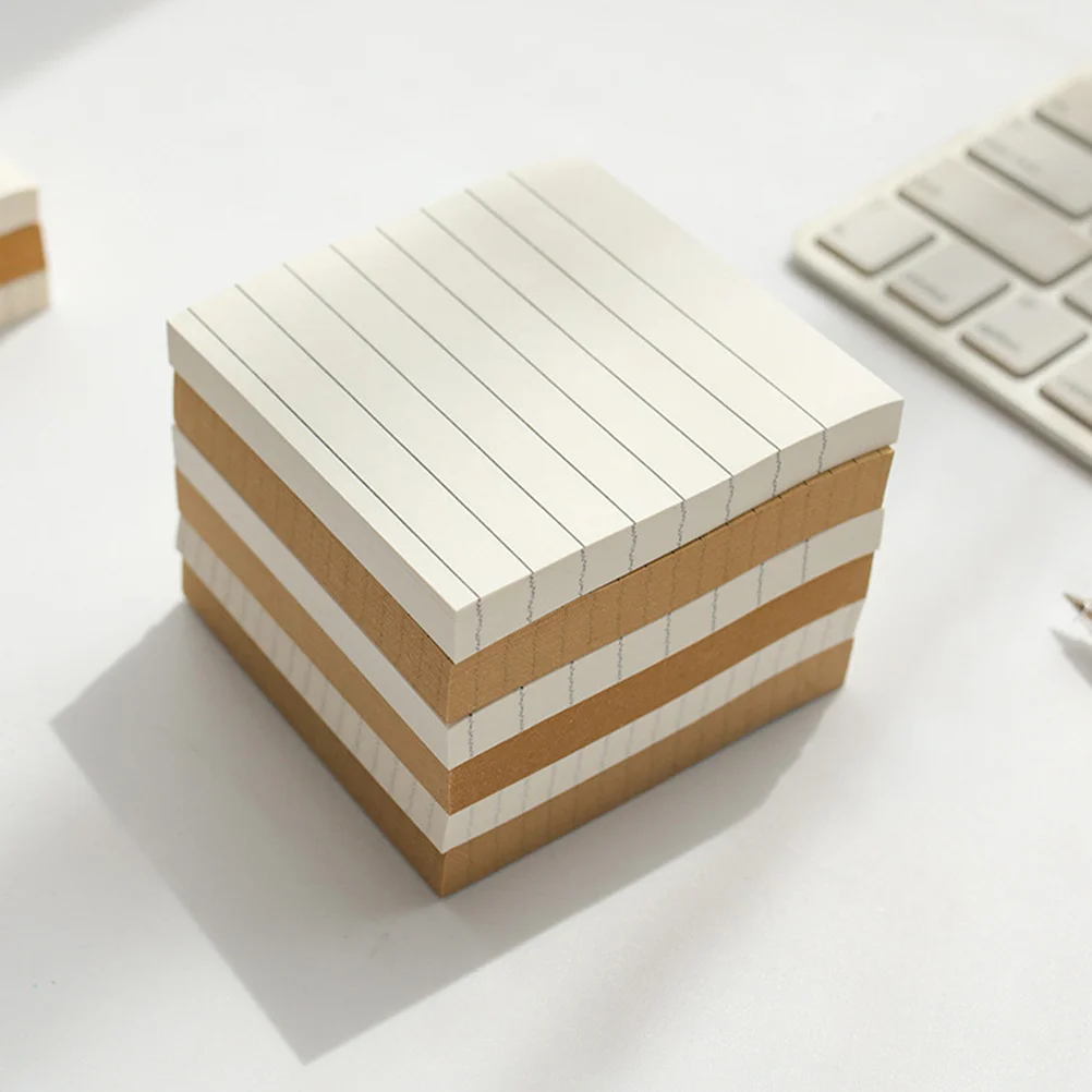 

6Pcs Practical Tearable Memo Stickers Smooth Writing for Office Home Daily Use Memo Pads Note Reminder Sticker