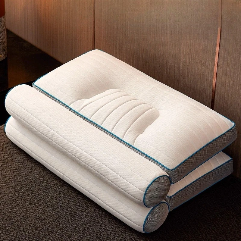 

Anti-traction cervical spine pillow, cervical spine protection, sleep aid, household buckwheat cylindrical pillow core