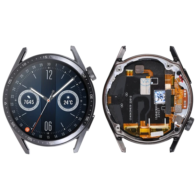 For Huawei Watch GT 3 46mm JPT-B29 Single Cable Edition LCD Screen Digitizer Full Assembly With Frame