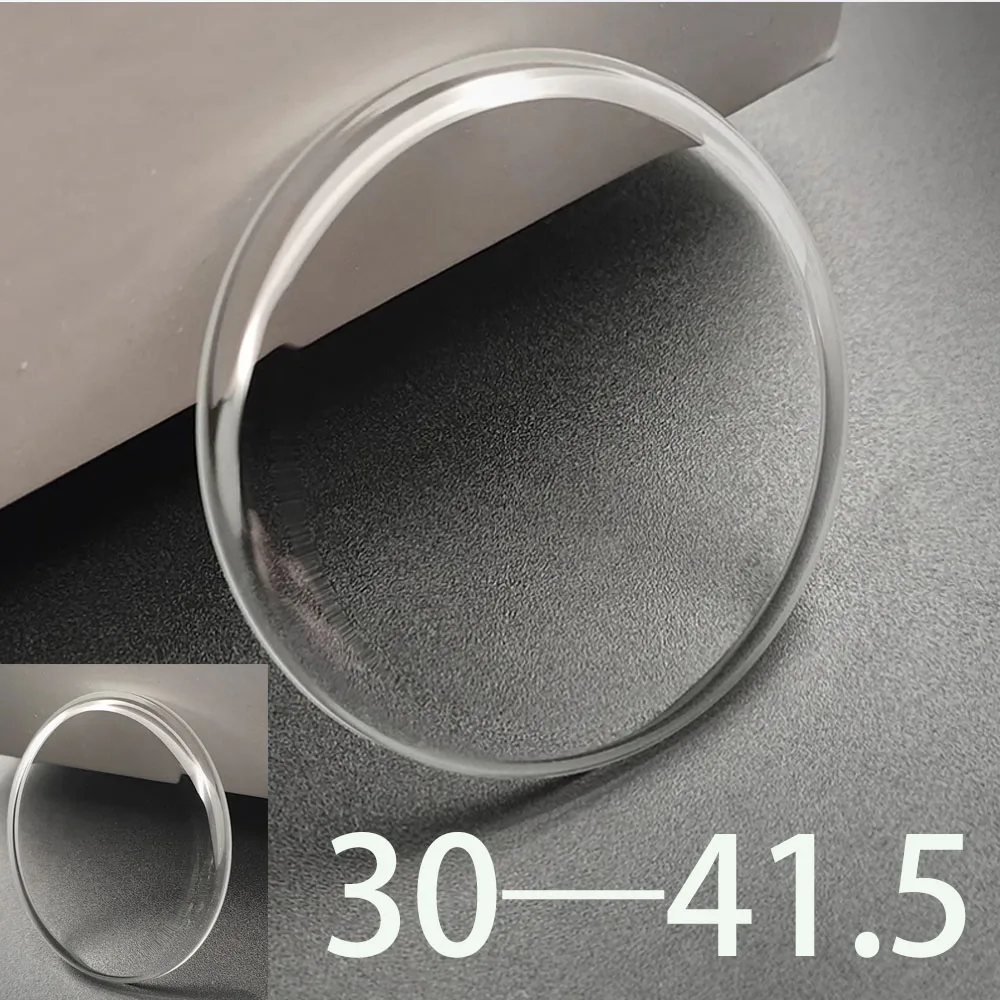 Pot cover glass watch mirror 30-41 Swiss coated pot cover glass watch mask Watch glass crystal coated mirror