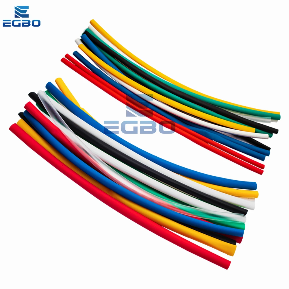 Jednostka elektryczna 70 szt. Ognioodporne trwałe 7 w różnych kolorach kolorów 2:1 zestawy rurka termokurczliwa poliolefinowych
